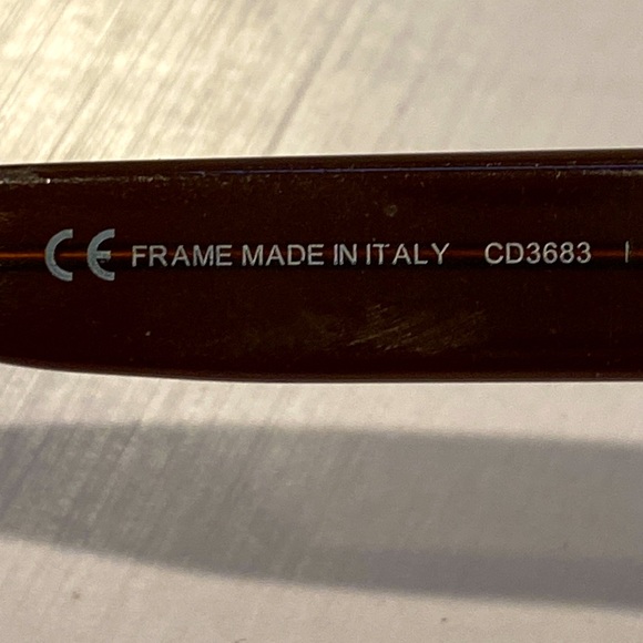 Dior 👁 eyeglasses 👓 frame made in Italy no glasses on - Picture 12 of 16